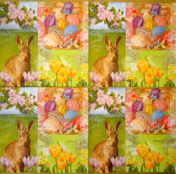017 Rabbits:  natürlich - 3-ply